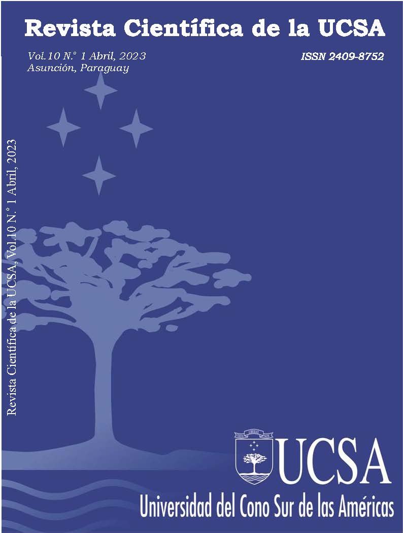 					Ver Vol. 10 Núm. 1 (2023): Revista Científica de la UCSA
				