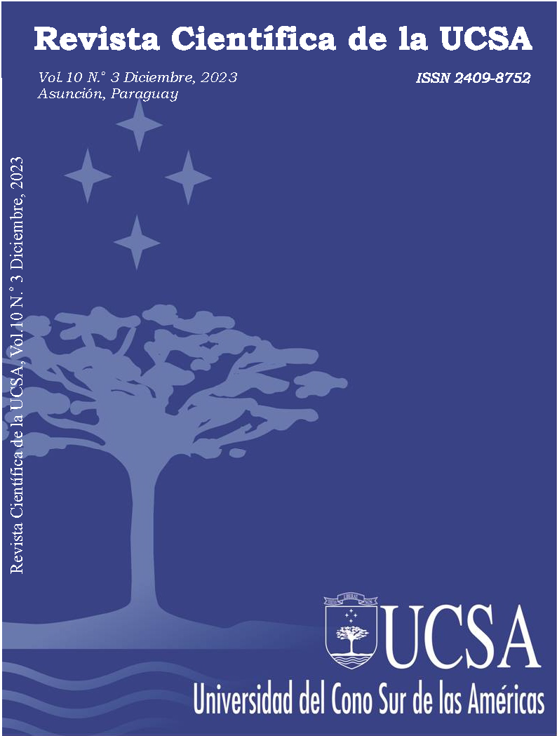 					Ver Vol. 10 Núm. 3 (2023): Revista Científica de la UCSA
				