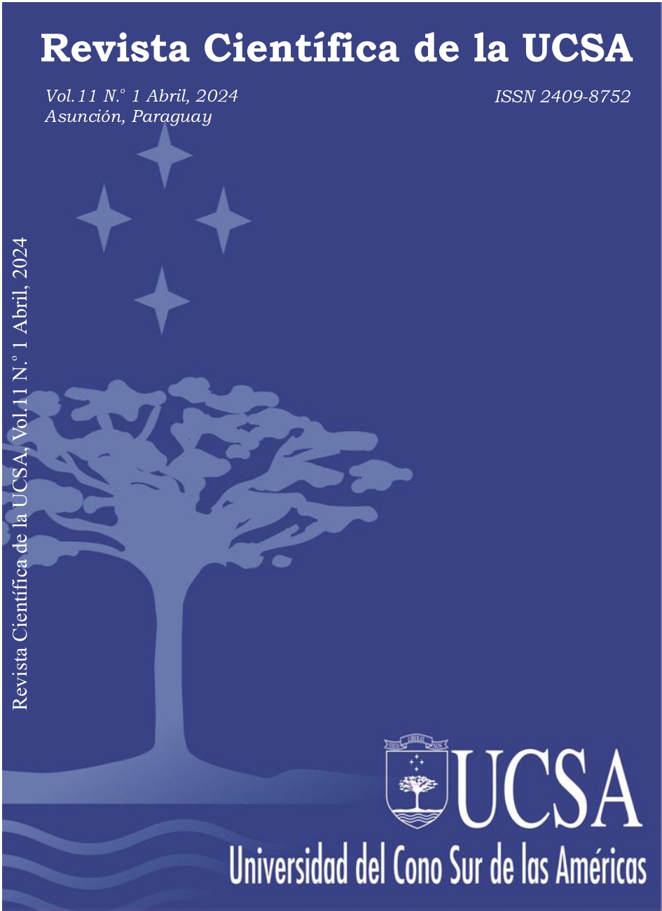 					Ver Vol. 11 Núm. 1 (2024): Revista Científica de la UCSA
				