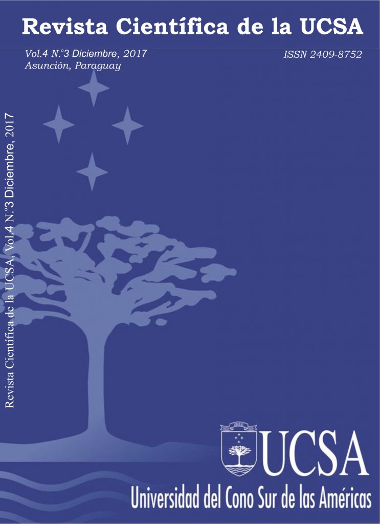 					Ver Vol. 4 Núm. 3 (2017): Revista Científica de la UCSA
				